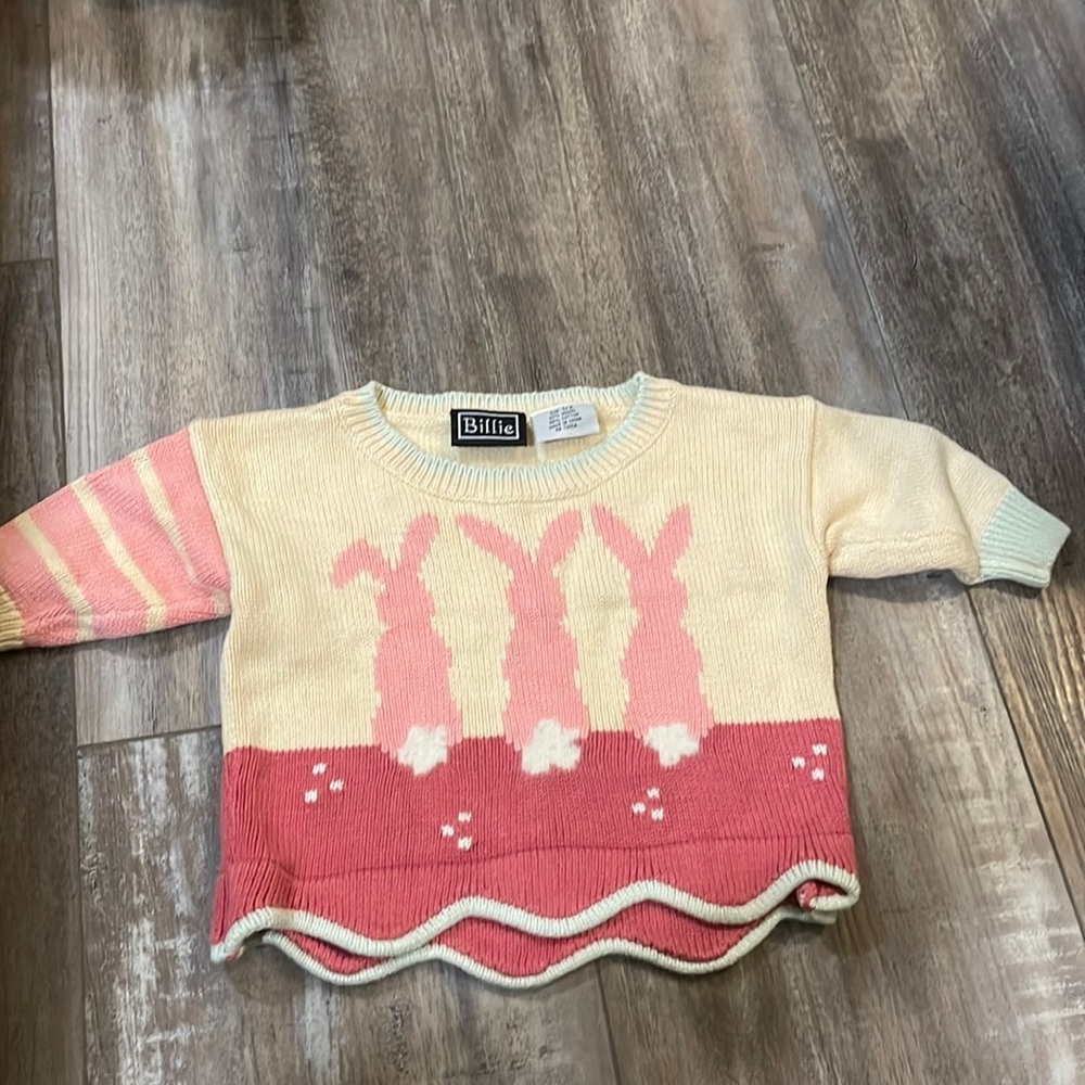 Easter bunny sweater